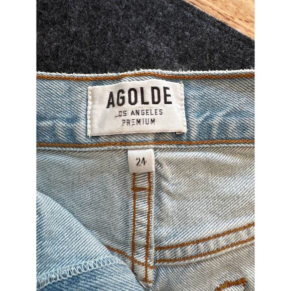 AGOLDE Parker Vintage Cut Off Short, Size 24, NWOT - Picture 3 of 6